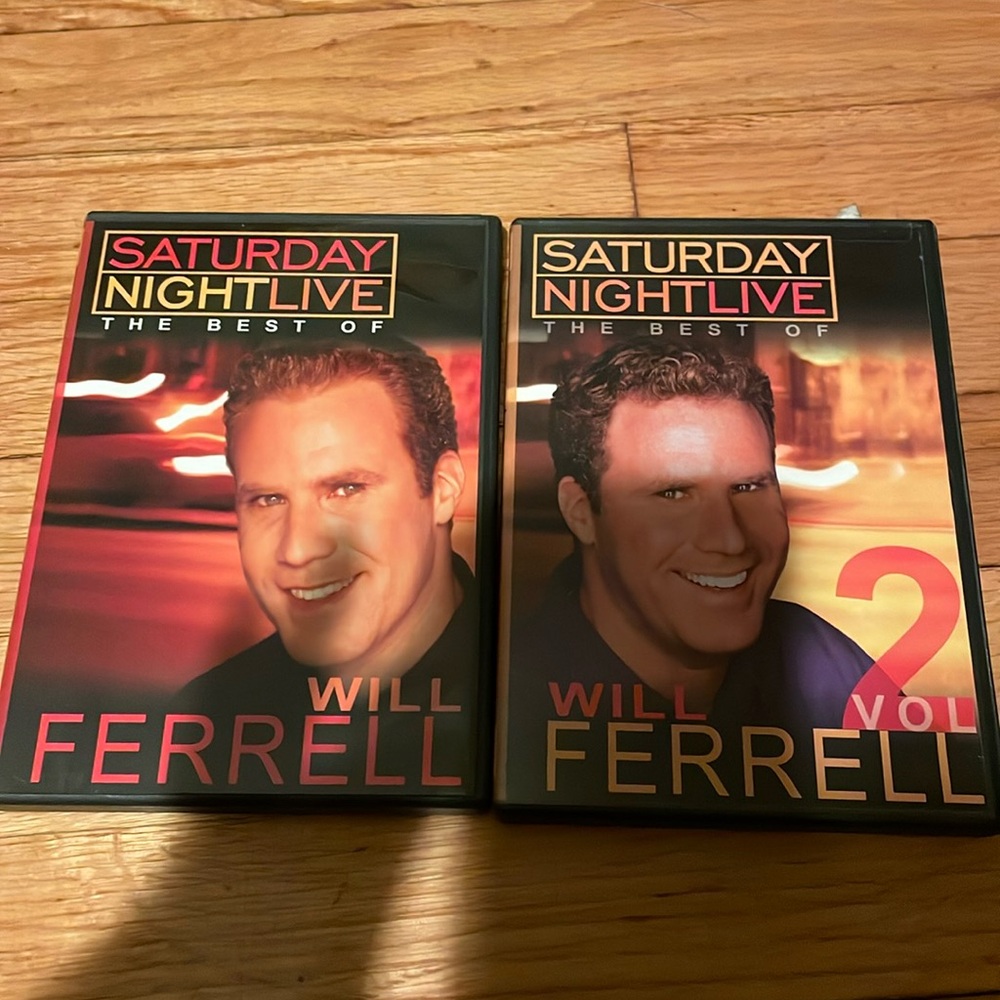 SNL Saturday Night Live “The Best of Will Ferrell” 2DVDs Volume 1 & 2